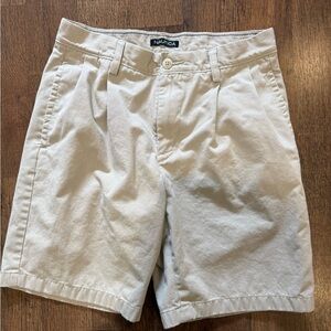 Nautica Men's Tan Shorts pleated 30w